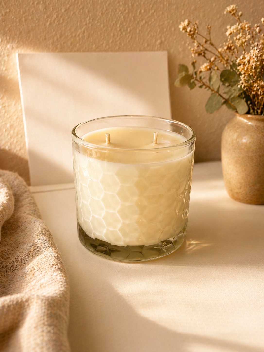 Hexagon Soy Candle