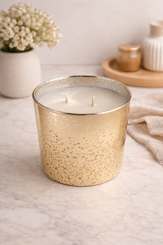 Speckled Gold Soy Candle